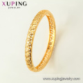 52254 XUPING Good Quality Hollowed Design Fashion 24K Gold Color Delicate Jewelry Bangle